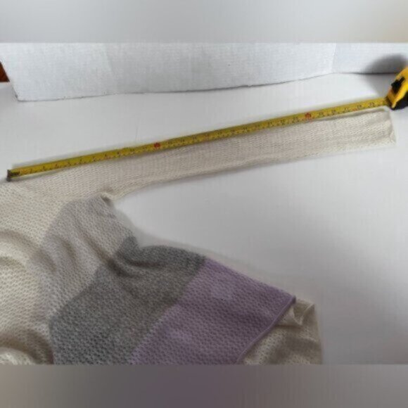 REPEAT Cashmere 100% Cashmere  crochet sweater XS - Picture 8 of 9